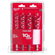 Milwaukee Fúrókészlet SPEED FEED - 4db gallery main image