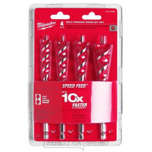 Milwaukee Fúrókészlet SPEED FEED - 4db gallery main image