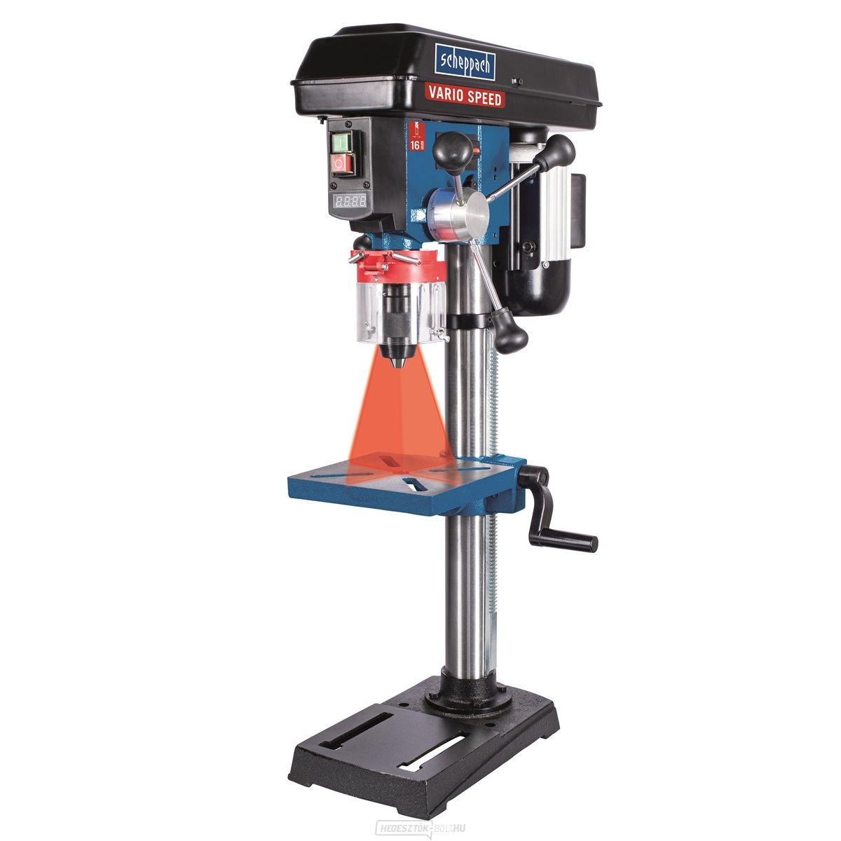 Scheppach DP 19 VARIO keresztlézeres keresztfúró