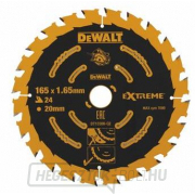 DEWALT DT10300 EXTREME FLEXVOLT fűrészlap, 165 x 20 mm, 24 fog gallery main image