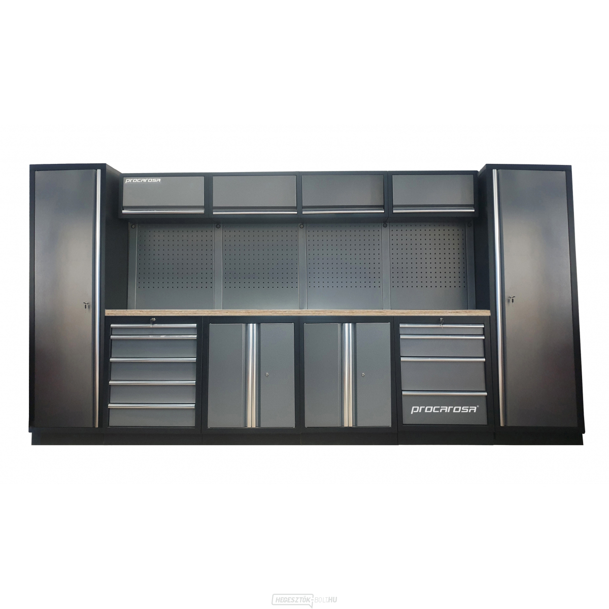 Műhelybútor készlet Procarosa PROFESSIONAL L-3 Munkalap: fa, Súly: 359,3 kg