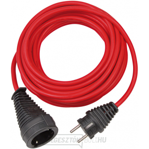 Brennenstuhl Kiváló minőségű műanyag hosszabbító kábel 10 m piros H05VV-F 3G1,5 * FR *