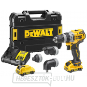 DEWALT DCD703L2T Fúró többfunkciós fejjel gallery main image