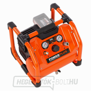 Akkumulátorkompresszor 40V POWERPLUS POWDP7070 - 5L (akkumulátor nélkül) Előnézet 