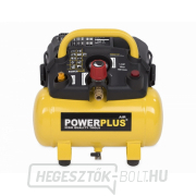 POWERPLUS POWX1721 - Kompresszor 1100W 6L 8bar olajmentes Előnézet 