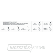 POWERPLUS POWX075750DB gérvágó fűrész náhled