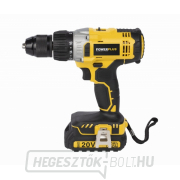 POWERPLUS POWX00445 - Akkus kalapácsos csavarhúzó/fúró 20V LI-ION 2BAT Előnézet 