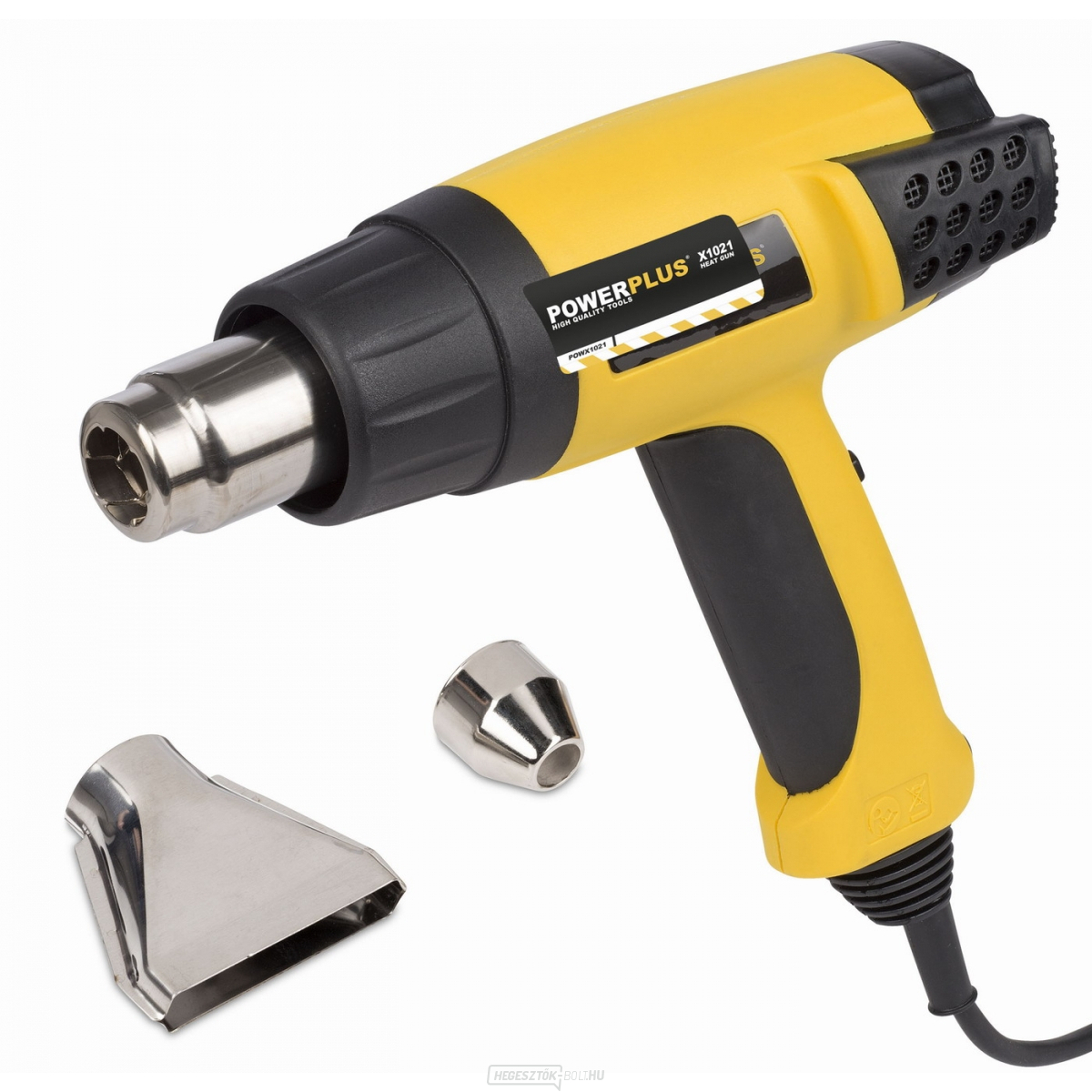 POWERPLUS POWX1021 - 2000 W-os hőlégpisztoly
