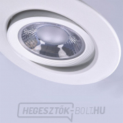 Solight LED spotlámpa, 5W, 400lm, 4000K, kerek, fehér Előnézet 