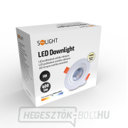 Solight LED spotlámpa, 5W, 400lm, 4000K, kerek, fehér Előnézet  Solight LED spotlámpa, 5W, 400lm, 4000K, kerek, fehér Előnézet