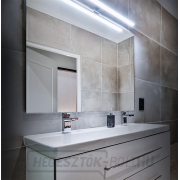 Solight LED fürdőszobai lámpa tükör felett, 12W, 900lm, 4000K, IP44, 60cm, ezüst, ezüst Előnézet 