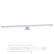 Solight LED fürdőszobai lámpa tükör felett, 12W, 900lm, 4000K, IP44, 60cm, ezüst, ezüst Solight LED fürdőszobai lámpa tükör felett, 12W, 900lm, 4000K, IP44, 60cm, ezüst, ezüst gallery main image