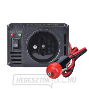 Solight inverter 12V, USB 500mA, fém, fekete, max. terhelés: 200W náhled