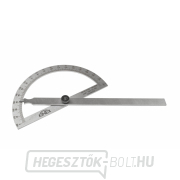 KINEX ívszögmérő, ROZSDAMENTES ACÉL, 0-180°, 250x400 mm gallery main image