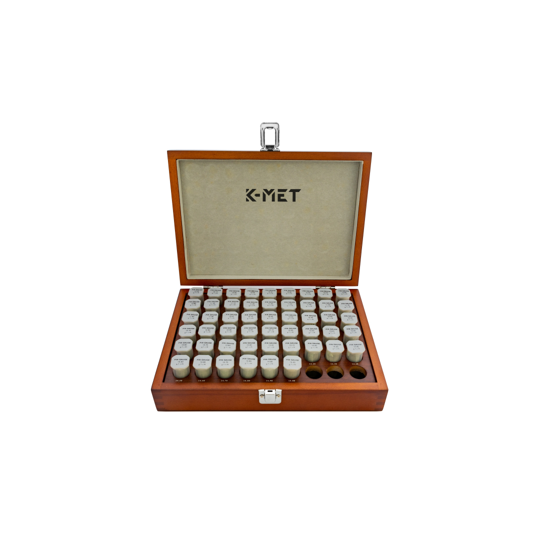 KINEX acél görgős féknyergek - készlet 10,0-15,0/0,1 mm, 51 db