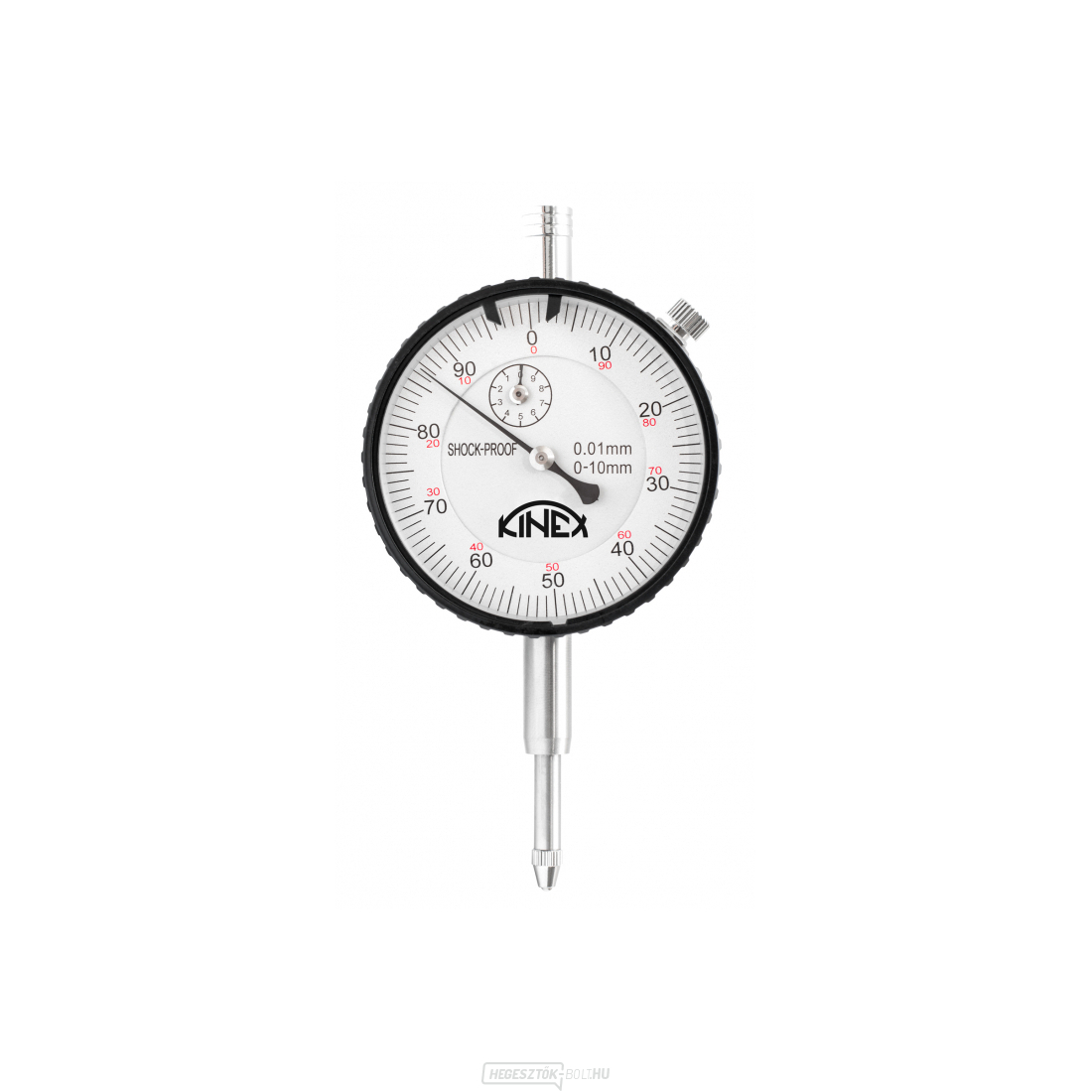 KINEX mérőóra 0-10 mm/60 mm/0,01 mm - Ütésálló