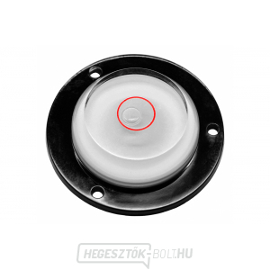 KINEX körkörös vízmérték rögzítőfuratokkal, átm. 30 mm - műanyag gallery main image