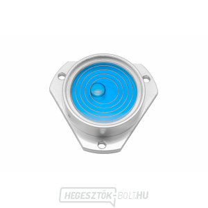 KINEX kerek vízmérték rögzítőfuratokkal 35mm átmérőjű - ezüst, alumínium KINEX kerek vízmérték rögzítőfuratokkal 35mm átmérőjű - ezüst, alumínium gallery main image