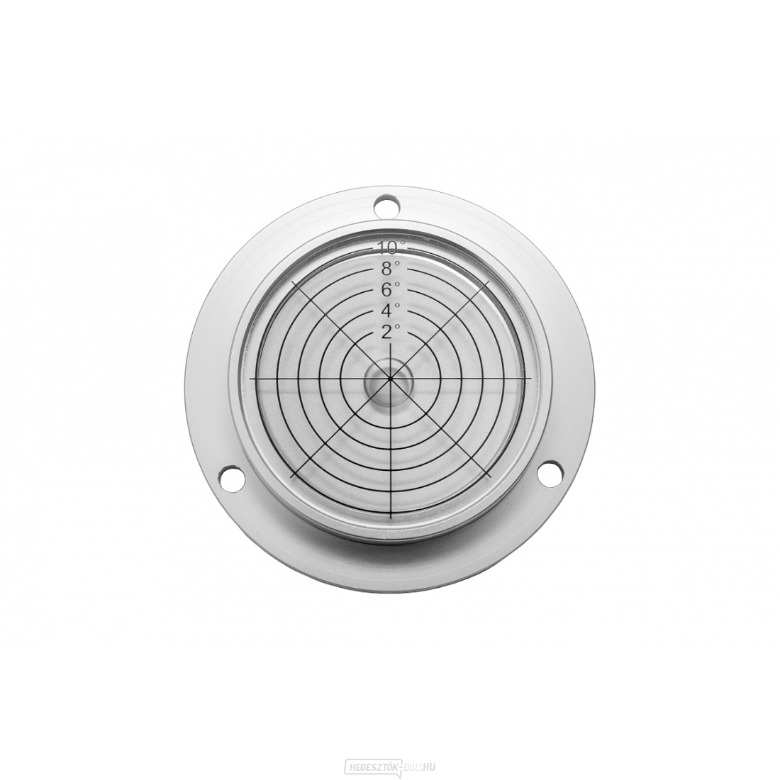 KINEX körkörös vízmérték rögzítőfuratokkal 60mm - ezüst, alumínium