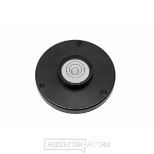 KINEX körkörös vízmérték rögzítőfuratokkal, átm. 35mm - fekete, alumínium KINEX körkörös vízmérték rögzítőfuratokkal, átm. 35mm - fekete, alumínium gallery main image