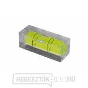 Hosszanti vízmérték KINEX műanyag 40x15x15mm Hosszanti vízmérték KINEX műanyag 40x15x15mm gallery main image