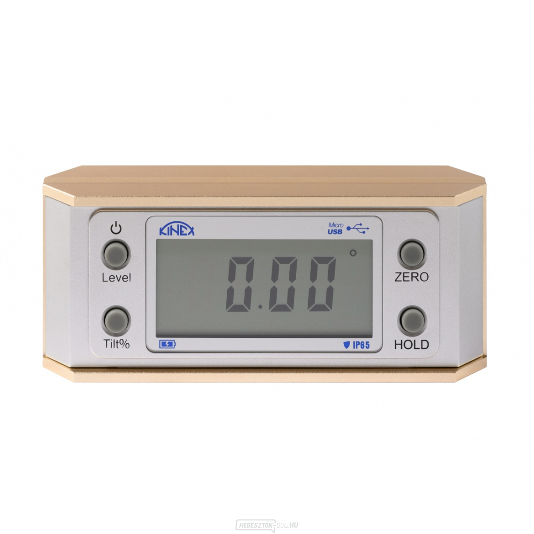 Digitális vízmérték/dőlésmérő Bluetooth KINEX-el 150x61x30 mm