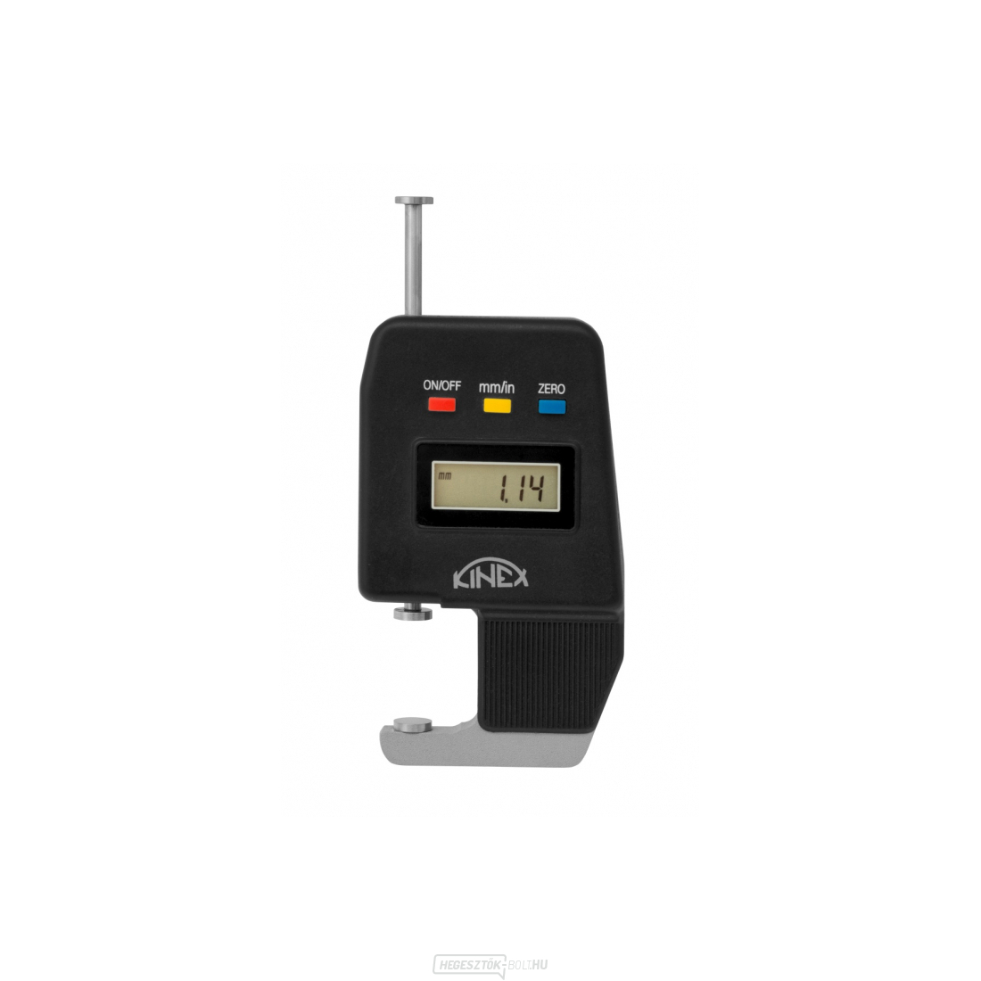 Digitális mikrometrikus vastagságmérő KINEX 0-25mm, 0,01mm, DIN 863