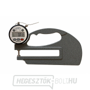 Digitális mikrometrikus vastagságmérő KINEX ABZ 0-10mm, kar hossza 120mm, 0,01mm, DIN 863 Digitális mikrometrikus vastagságmérő KINEX ABZ 0-10mm, kar hossza 120mm, 0,01mm, DIN 863 gallery main image