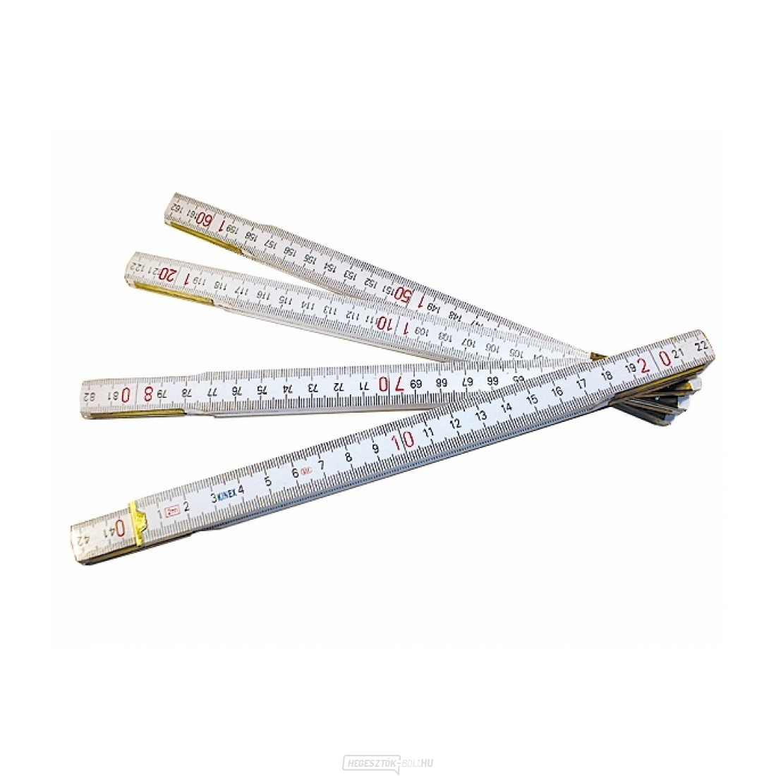 Összecsukható PROFI 3m-es fa mérőszalag
