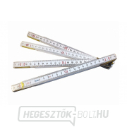 Összecsukható PROFI 3m-es fa mérőszalag Összecsukható PROFI 3m-es fa mérőszalag gallery main image