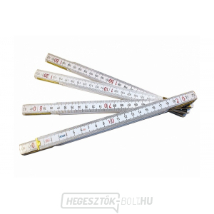 Összecsukható PROFI 3m-es fa mérőszalag Összecsukható PROFI 3m-es fa mérőszalag gallery main image