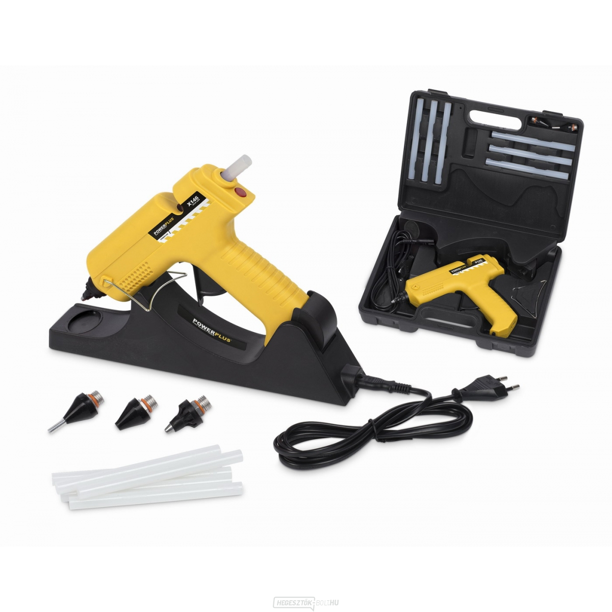 POWERPLUS POWX146 - Olvasztópisztoly 25 W