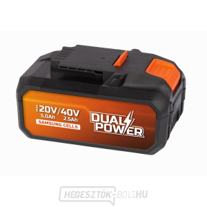 POWERPLUS POWDP9037 - Akkumulátor 40V LI-ION 2,5Ah SAMSUNG