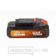 POWERPLUS POWDP9022 - Akkumulátor 20V LI-ION 2,0Ah LG Előnézet 