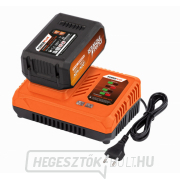 POWERPLUS POWDP9064 - Töltő 20V/40V + Akku 40V LI-ION 2,5Ah SAMSUNG Előnézet 