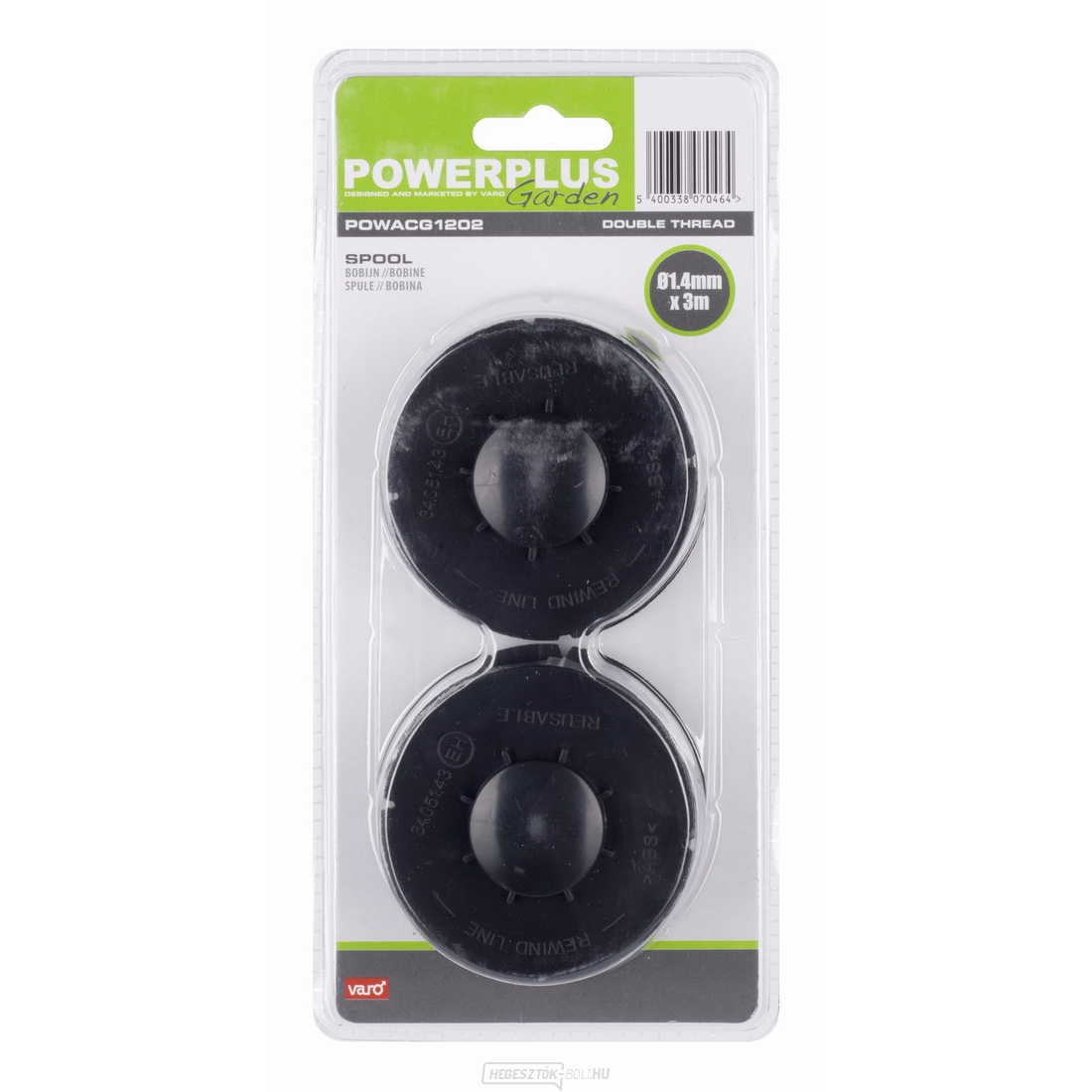 POWEPLUS POWACG1202 - Húr 2db POWEG6015/POW6012-hez