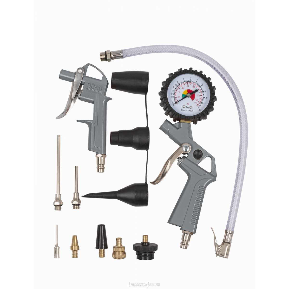 POWERPLUS POWAIR0023 - Pneumatikus multifunkciós készlet 13 db