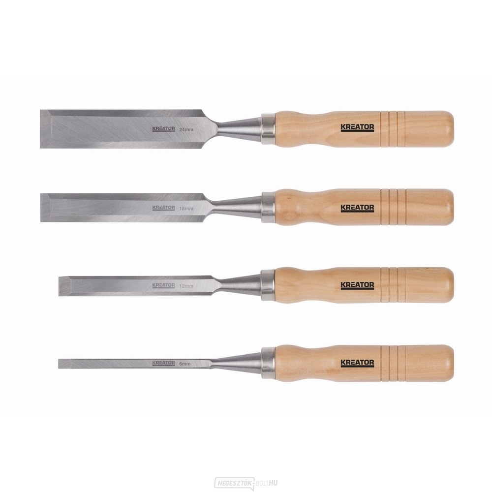 KREATOR KRT461003 - Véső fakészlethez 4db-fa nyél