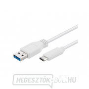 USB 3.0 A/USB C csatlakozó kábel 1,8m gallery main image