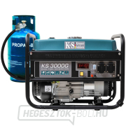 Könner & Söhnen LPG/benzin generátor KS 3000 G Könner & Söhnen LPG/benzin generátor KS 3000 G gallery main image