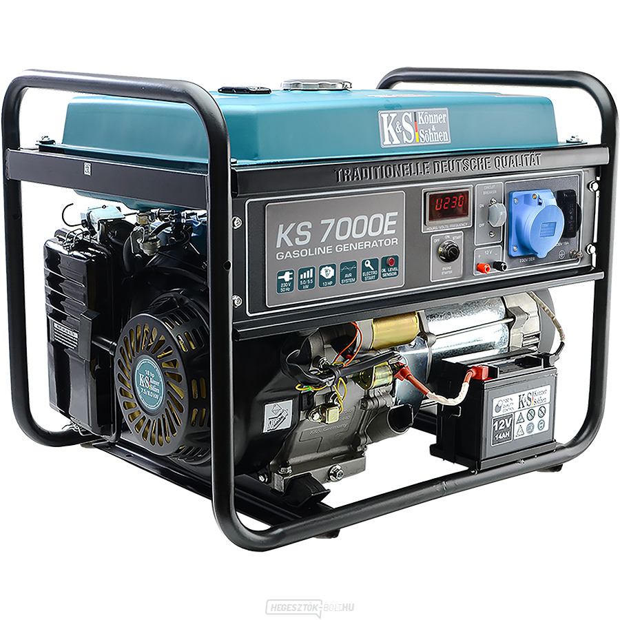 Könner & Söhnen LPG/benzin generátor KS 7000E G
