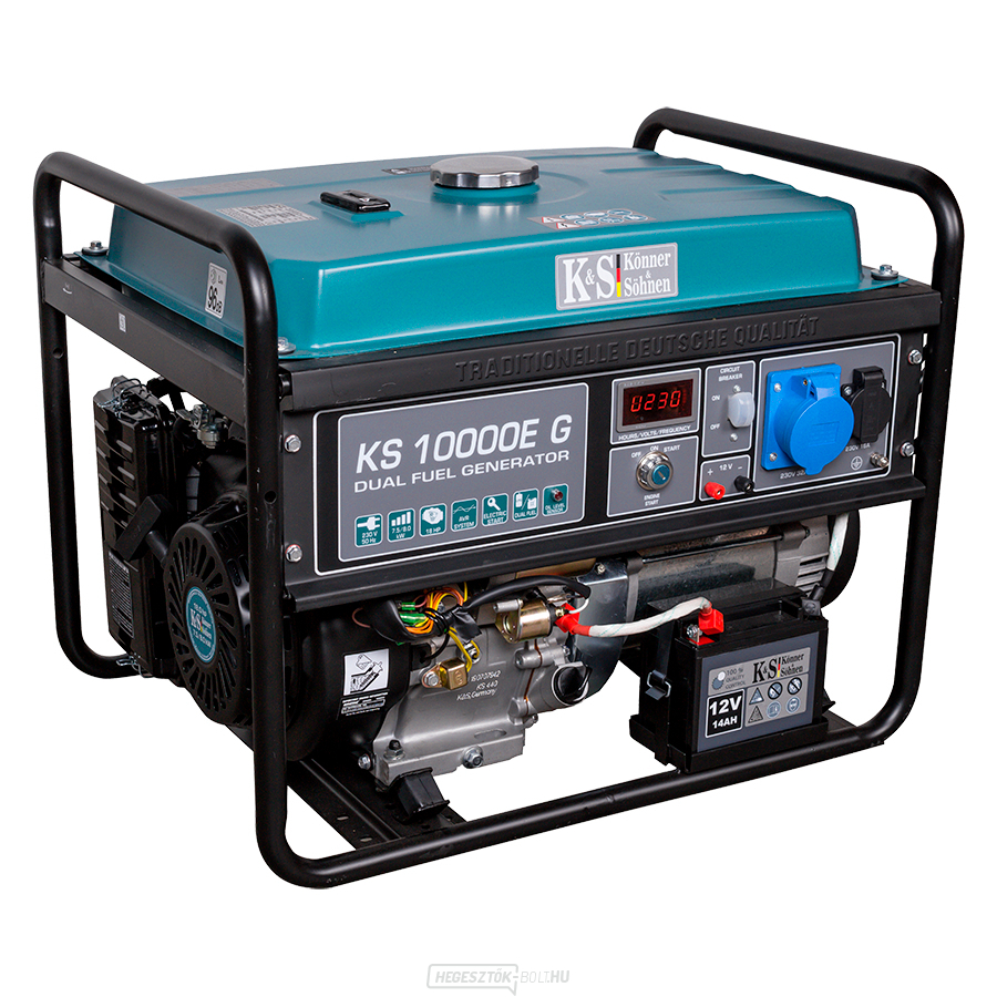 Könner & Söhnen LPG/benzin generátor KS 10000E G