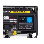 Hahn & Sohn benzines generátor HGG 8000X náhled