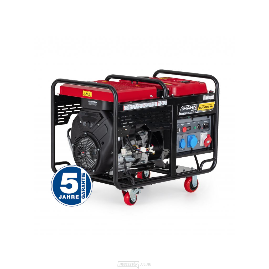 Hahn & Sohn benzingenerátor HGG 22000E3A