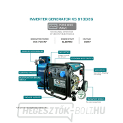 Könner & Söhnen Inverteres gázgenerátor KS 8100i EG náhled