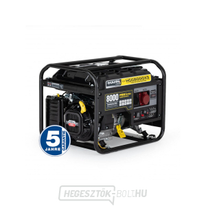 Hahn & Sohn benzin generátor HGG 8000 X3 gallery main image