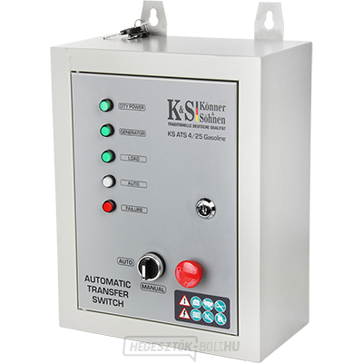Könner & Söhnen ATS kapcsoló KS ATS 4/25 (inverter)