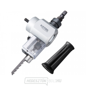 Fúrótartozék 2 funkció, fémlemez vágásához/fa vágásához Fúrótartozék 2 funkció, fémlemez vágásához/fa vágásához gallery main image