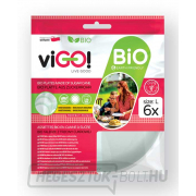 viGO! Bio cukornádtányér kerek 22cm - 6 db gallery main image