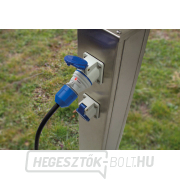 Adapterkábel CEE csatlakozóval és földelő érintkezővel Powerlight feszültségjelzővel Előnézet 